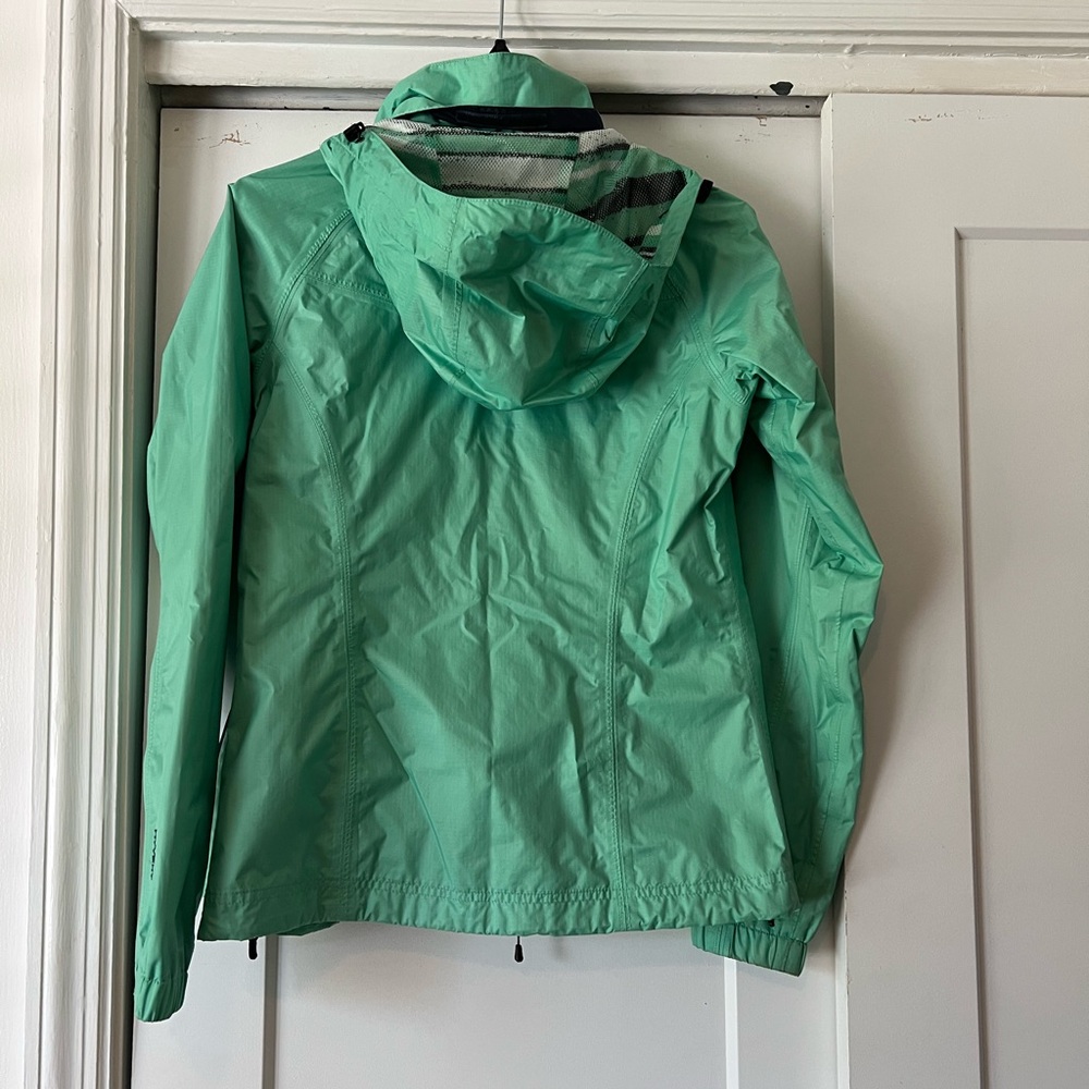 The North Face Mint Green Hyvent Outdoor Rain Jacket Small - Picture 8 of 11